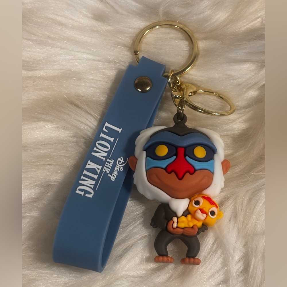 Disney The Lion King Rafiki 3D PVC Bag Charm/Pendant Keychain